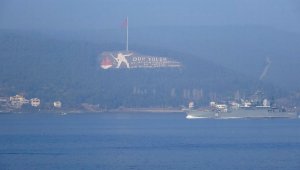 Rus savaş gemileri peş peşe Çanakkale Boğazı'ndan geçti