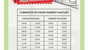 Samsun'da kısıtlamada tramvaylar saat başı çalışacak