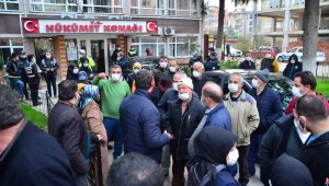 Samsun'da minibüsçü gerginliği