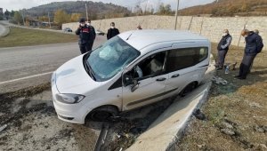 Samsun'da trafik kazası: 1 yaralı