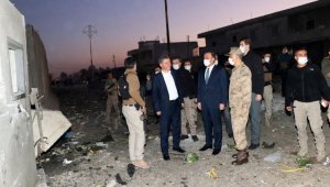 Şanlıurfa Valisi yaralı jandarma personelini ziyaret etti