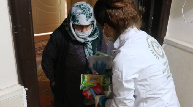 Şanlıurfa'da 65 yaş üstü vatandaşların ihtiyaçları karşılanıyor