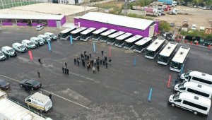 Şanlıurfa'da araç filosu güçlendiriliyor