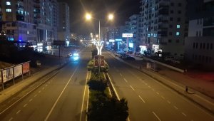 Sokağa çıkma kısıtlaması başladı, Mardin'de yollar sessiz kaldı