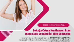 Sokağa çıkma kısıtlamasında hastaneye böyle gidilebilecek