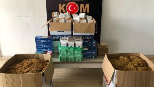 Tekirdağ'da kaçak tütün operasyonu