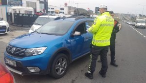 Tekirdağ'da kış lastiği denetimi