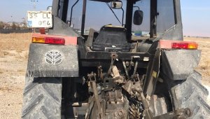 Tekirdağ'dan çalınan traktör Konya'da bulundu