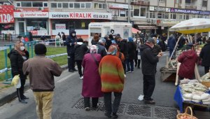 Tekirdağ'ın en büyük pazarında HES denetimi