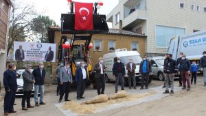 Terzialan Belediyesi'ne hibe araçlar dua ile hizmete girdi