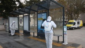 Tokat'ta korona virüs temizliği