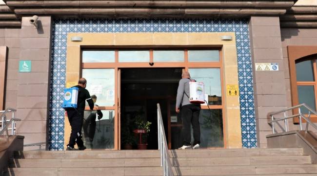 Toroslar'da dezenfeksiyon çalışmaları yoğunlaştı