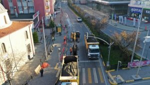 Trabzon'un içme suyu altyapı yenileme projesinin meydan kısmı için ilk kazma vuruldu