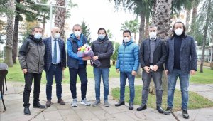 TSYD Trabzon Şubesi Abdullah Avcı'yı ziyaret etti