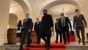 Türk iş adamlarından Karabağ'a 'Zafer tebriği' ziyareti