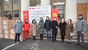 Türkiye'den Kırgızistan'ın Covid-19 ile mücadelesine destek