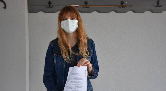 Üniversiteye girişini sevinç çığlıyla gösteren Zeynep Naz konuştu