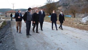 Vali Ali Çelik, Köy yollarını inceledi