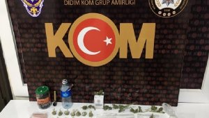 Yakalanan şahsın evinde ve motosikletinde uyuşturucu ele geçirildi