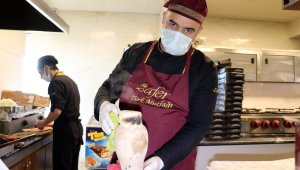 Yöresel lezzet paket servis yerine testi ile müşterilere sunuluyor