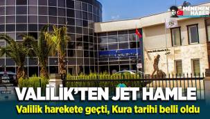 İzmir Valiliği Menemen İçin Harekete Geçti : Kura tarihi belli oldu!