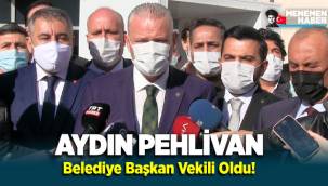 Menemen Belediye Başkan Vekili Aydın Pehlivan oldu