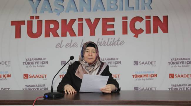 SAADET KADIN KOLLARI'NDAN SU TASARRUFU ÇAĞRISI