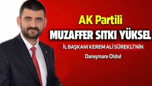 AK Partili Yüksel İl Başkanı Kerem Ali Sürekli'nin Danışmanı Oldu