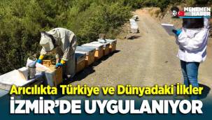 Arıcılıkta Türkiye ve dünyadaki ilkler İzmir’de uygulanıyor