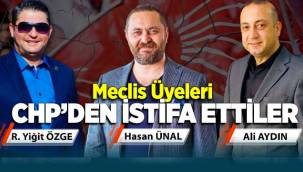 Menemen'de disipline gönderilen üç CHP'li Meclis üyesinden flaş istifa