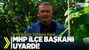 MHP Menemen İlçe Başkanı Ali Rıza Bölük Uyardı!