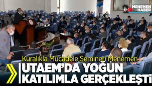 Menemen'de Kuraklıkla Mücadele semineri gerçekleşti
