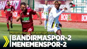 Menemenspor Beraberliğe alıştı