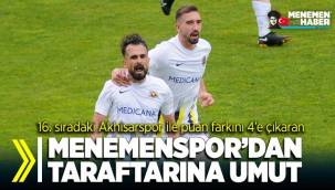 Menemenspor umut verdi