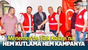 TÜRK KIZILAYI'NA HEM KUTLAMA HEM KAMPANYA