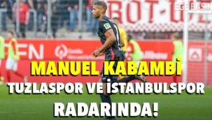 Manuel Kabambi,TFF 1.Lig ekiplerinden Tuzlaspor ve İstanbulspor radarında.