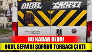 MENEMEN'DE SERVİS ŞOFÖRÜ TORBACI ÇIKTI