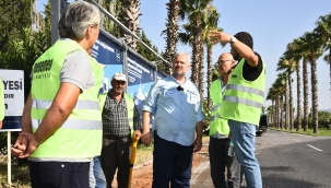 MENEMEN’DE TARİHİN EN KAPSAMLI YOL ÇALIŞMASI BAŞLADI