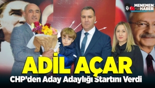 Adil Açar CHP Menemen 'den Belediye Başkan Aday Adaylığının startını verdi