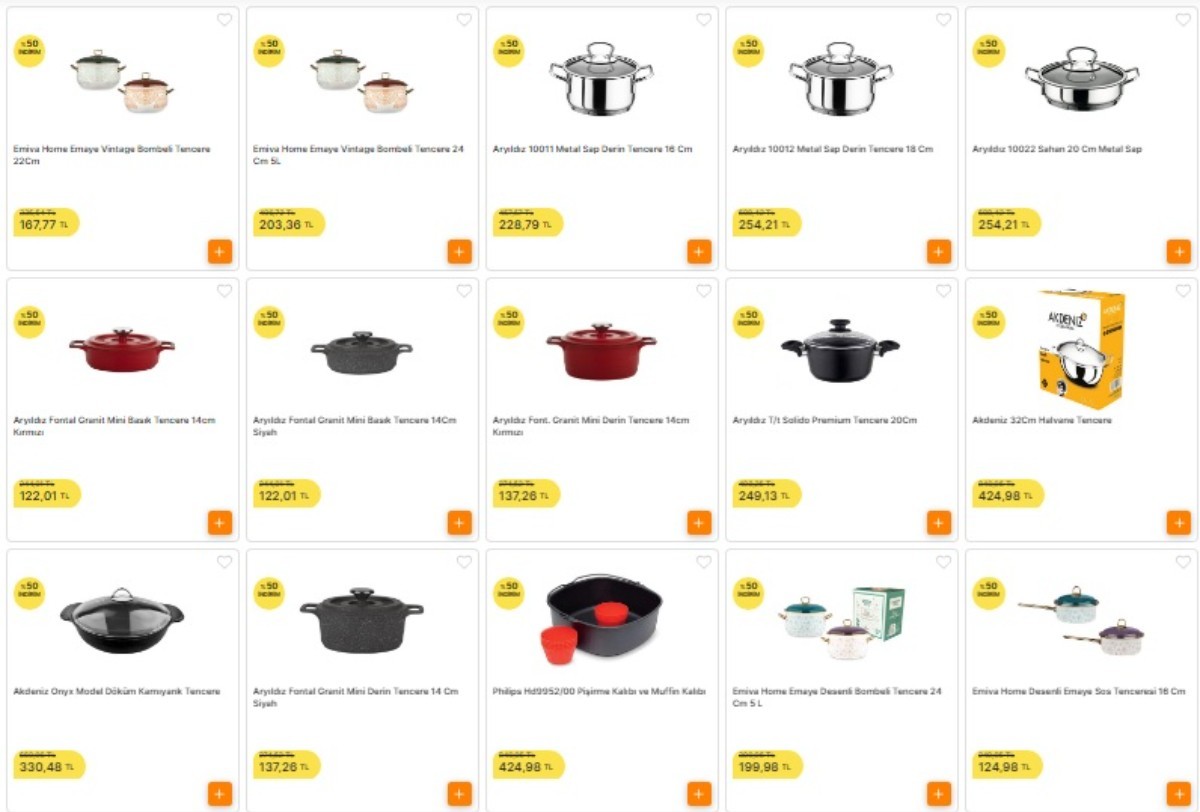 Migros'ta yüzde 50'lik indirim