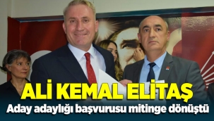 Ali Kemal Elitaş'ın Aday Adaylığı Mitinge Dönüştü