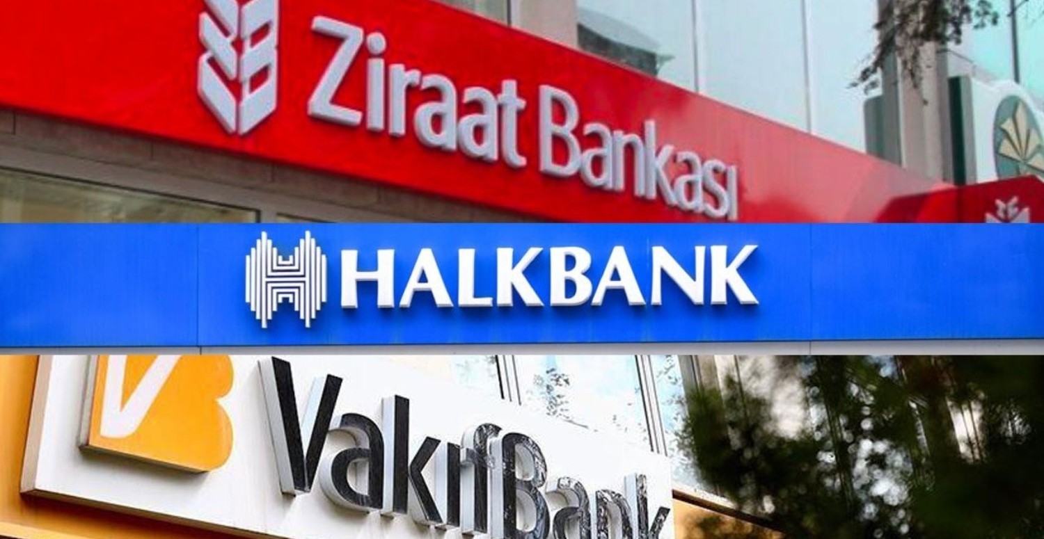Ziraat Bankası, Vakıfbank ve Halkbank