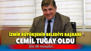 İzmir Büyükşehir Belediye Başkanı Cemil Tugay Oldu işte ilk mesajlar
