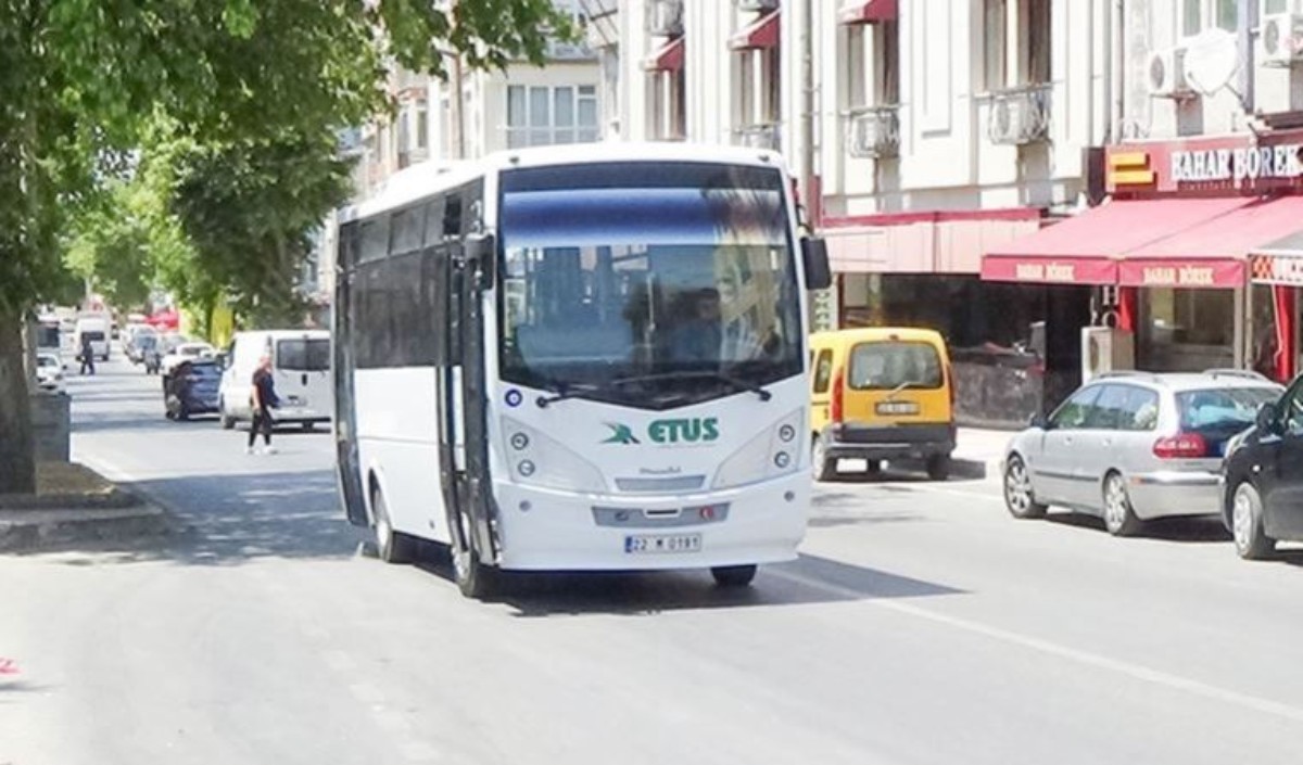 Edirne'de şehir içi ulaşım fiyatlarında da artış