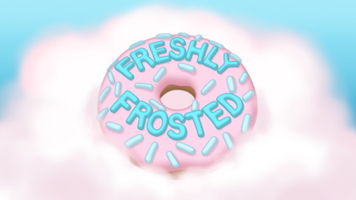 freshly frosted