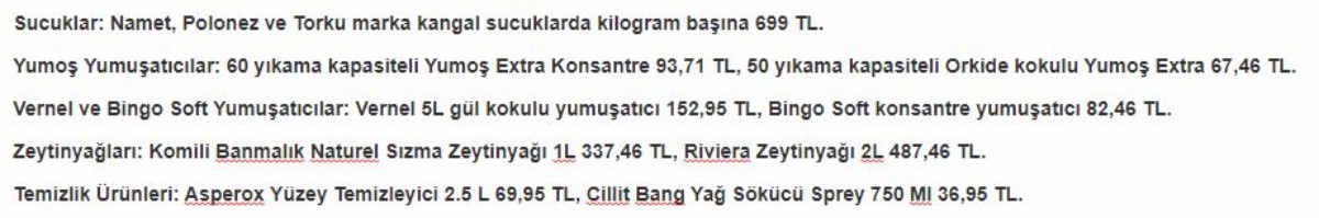 Migros 13-14-15-16 Haziran aktüel ürünler kataloğu