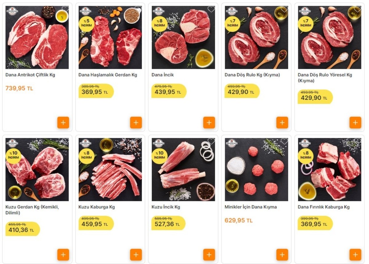 Migros'ta kırmızı et indirimli fiyatları