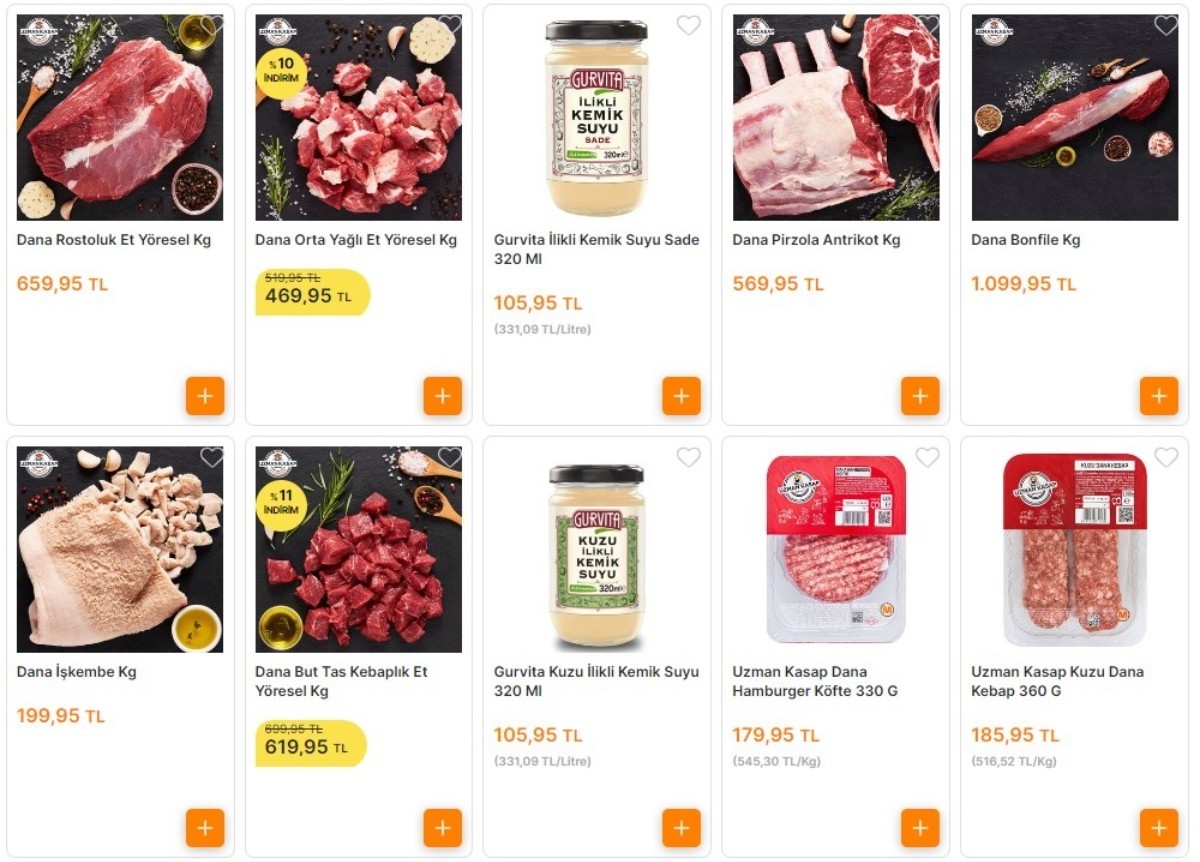 Migros'ta kırmızı et indirimli fiyatları