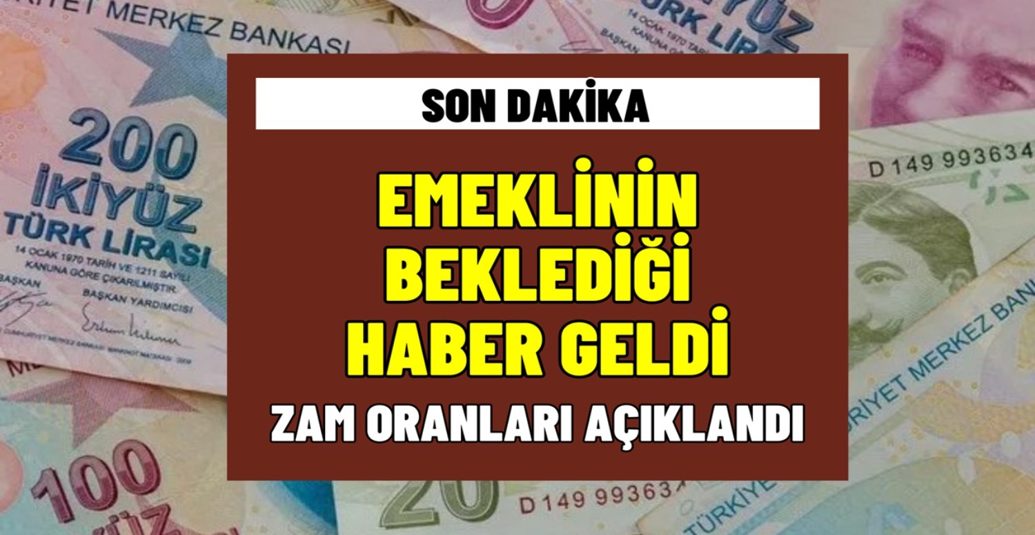 SSK, Bağkur, Emekli Sandığı emeklilerine müjde! Zam oranı erkenden belli oldu