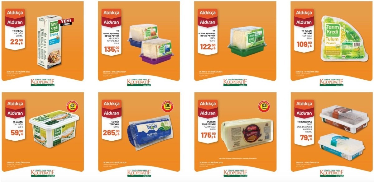 TARIM KREDİ MARKET YENİ FİYAT LİSTESİ